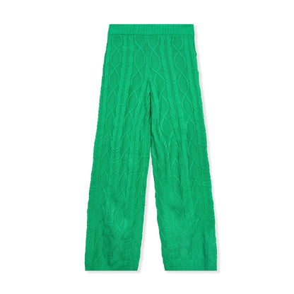 Playboy Women's Masthead Knit Pant - Green