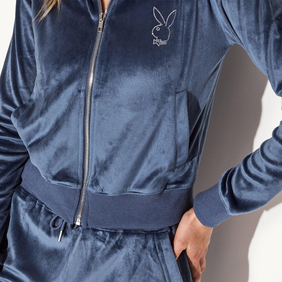 Playboy Women's Velour Jacket